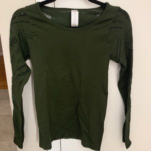 Fabletics textured long sleeve